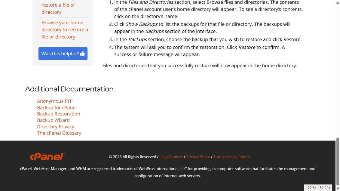 Official reference screenshot for step 4 — Verify the result