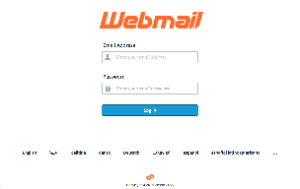 Open business email with Webmail